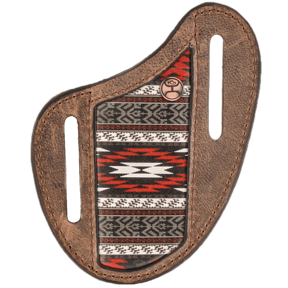 "Nomad" Pancake Knife Sheath Brown/Aztec