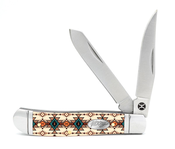 "Monterey Multi Color Trapper" Knife, Large