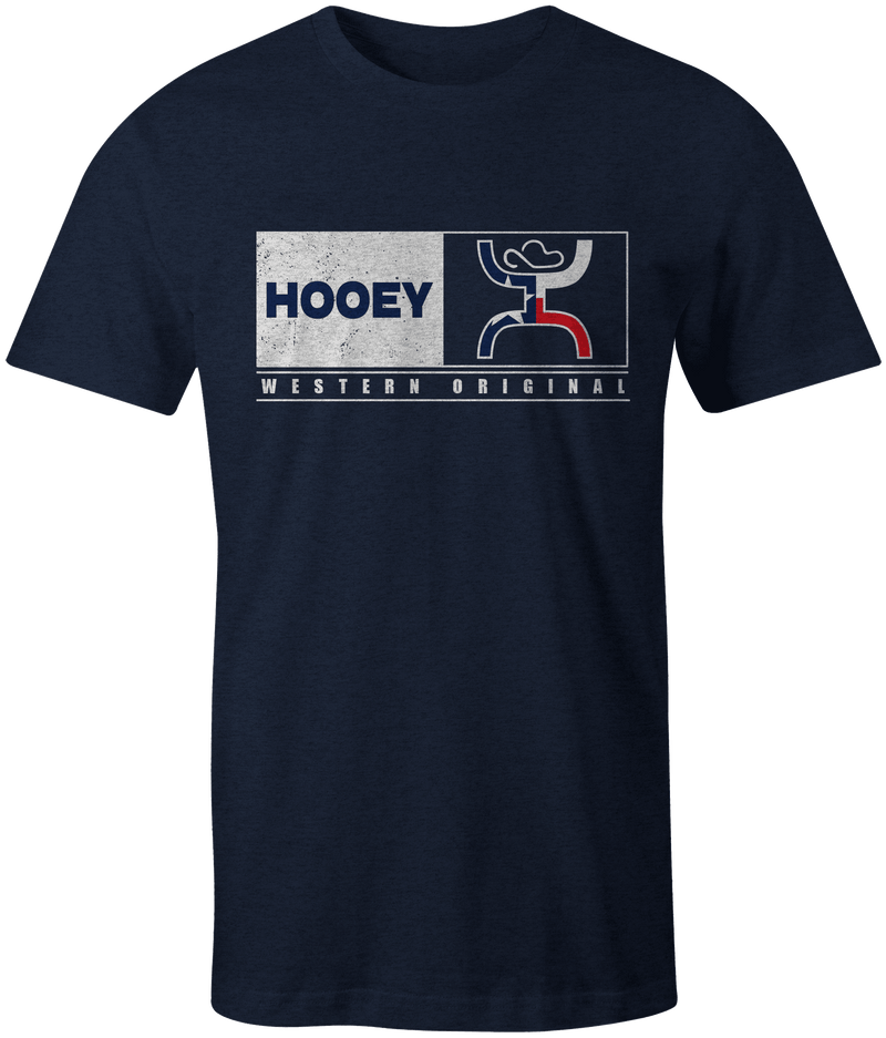 Youth "Match" Navy w/Red/White/Blue Logo T-shirt