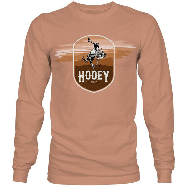 front view of the youth sienna Cheyenne Sunset long sleeve tee
