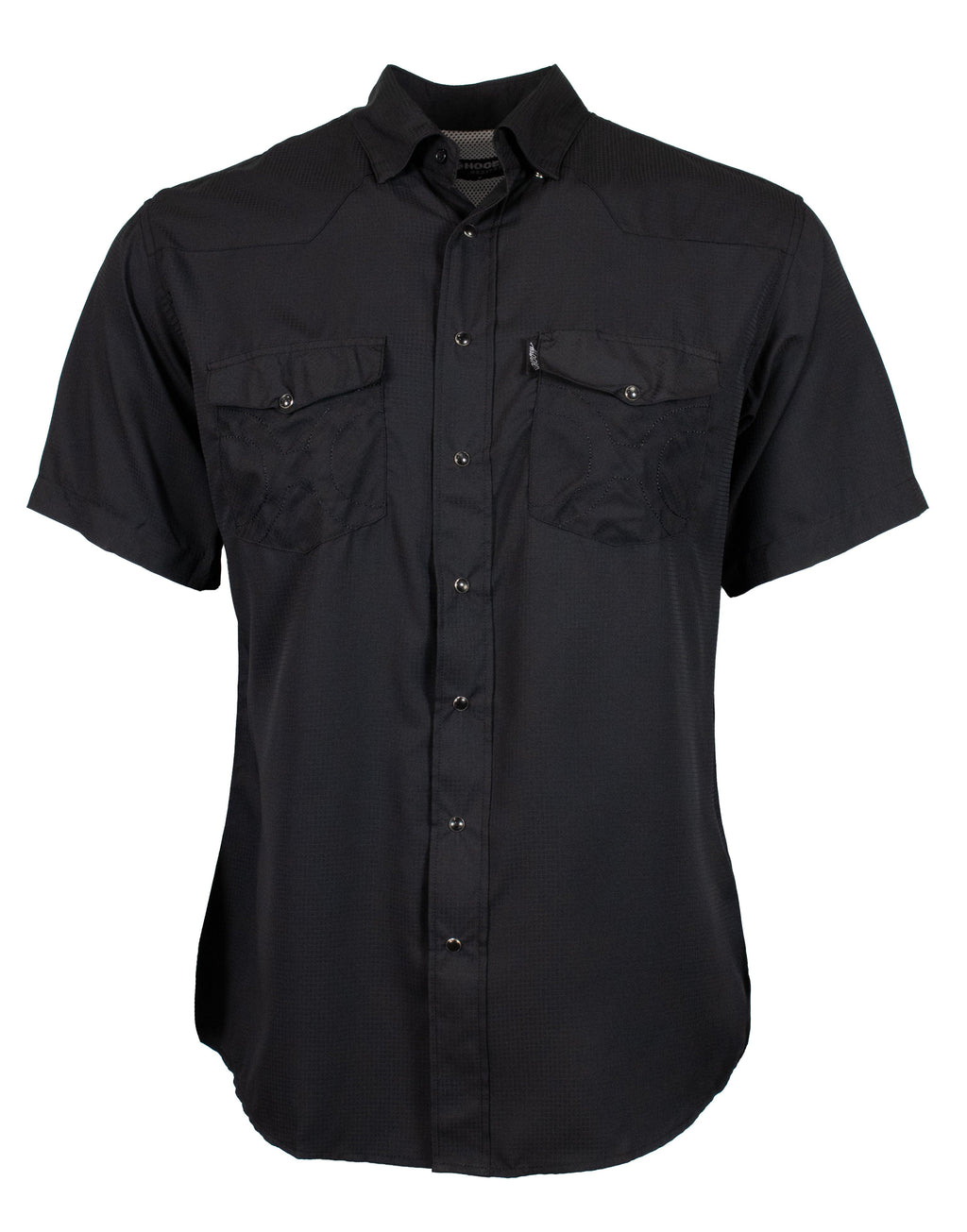 AR Pearl Snap Short Sleeve - Black/Grey – Rock City Outfitters