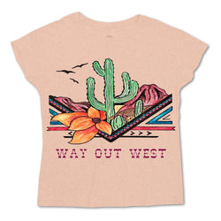 "Way Out West" Light Pink