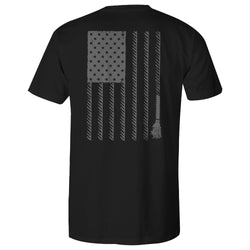 Youth "Liberty Roper" Black w/Flag T-shirt