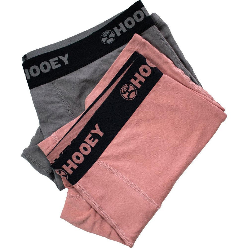 "Hooey Briefs" Clay & Grey 2- Pack