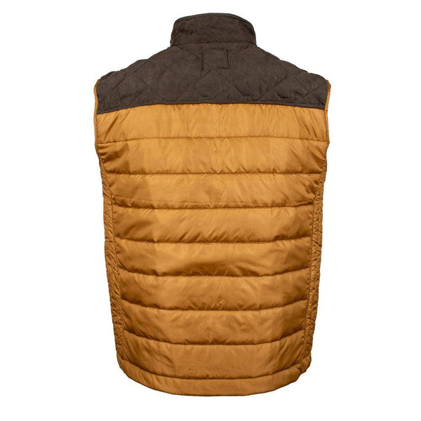 "Hooey Packable Vest" Tan/Brown