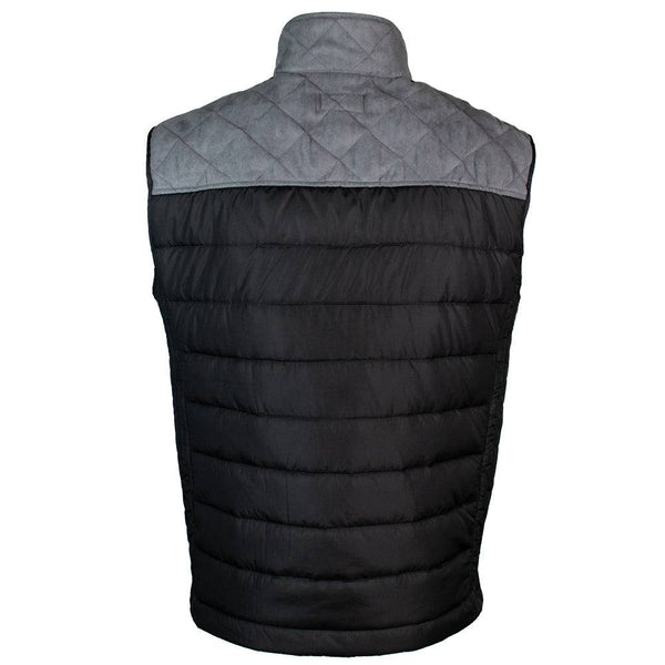"Hooey Packable Vest" Black/Charcoal