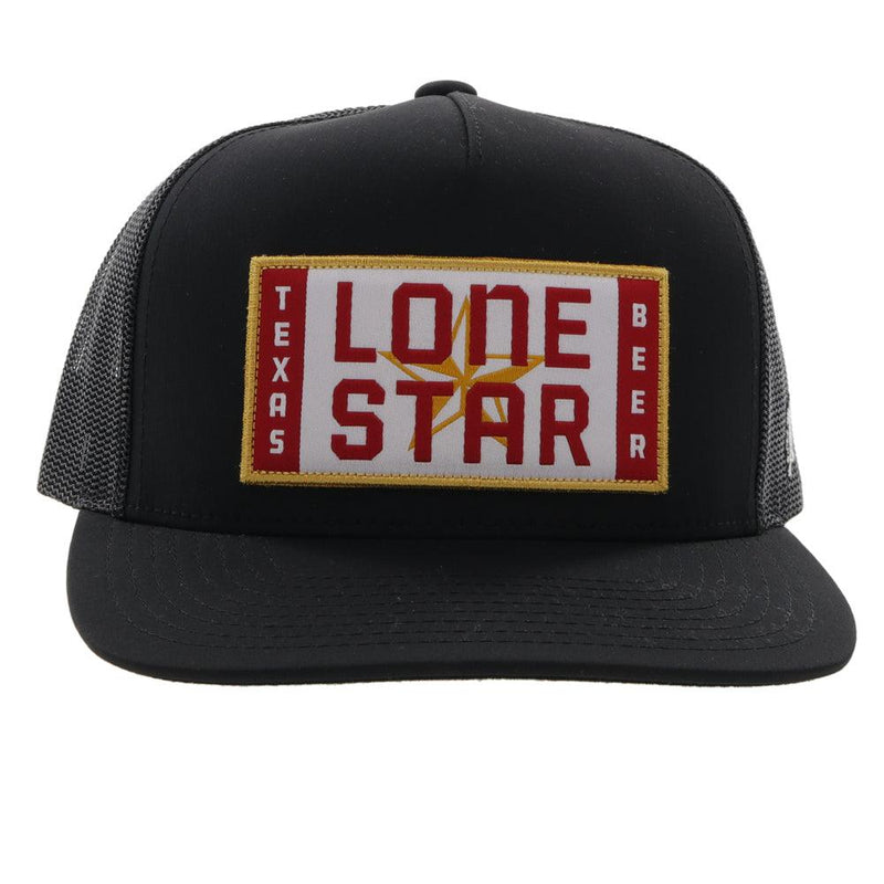 "Lone Star" Black Patch Hat