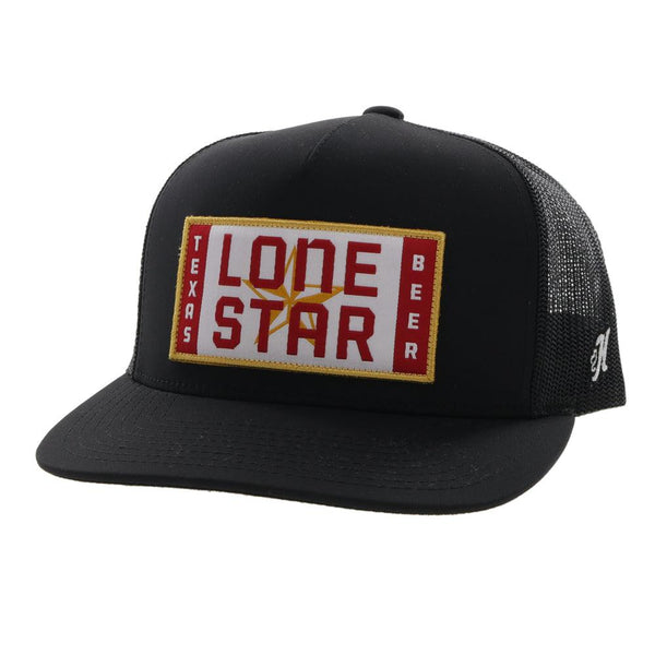 "Lone Star" Black Patch Hat