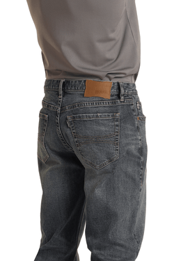 "Medium Wash Vintage" Relaxed Fit Stackable Bootcut Jeans