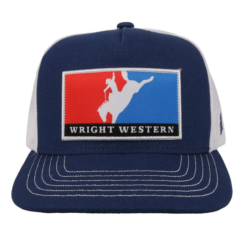 Wright Brothers Hat Navy/White