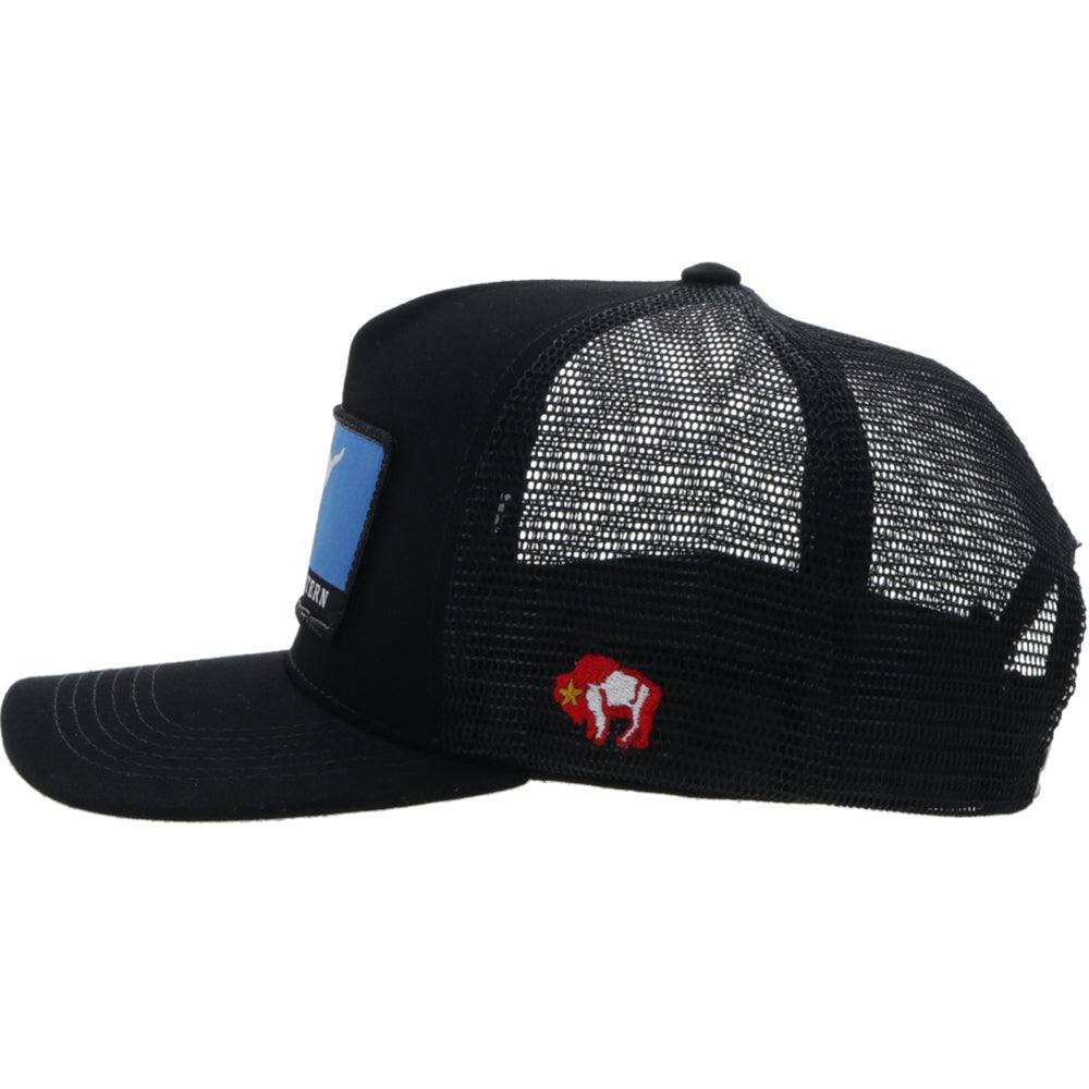 Wright Brothers Hat Black w/red & blue patch