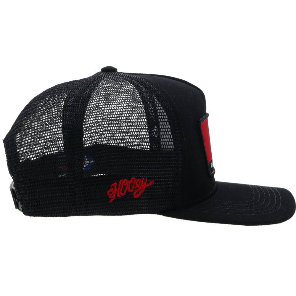 Wright Brothers Hat Black w/red & blue patch