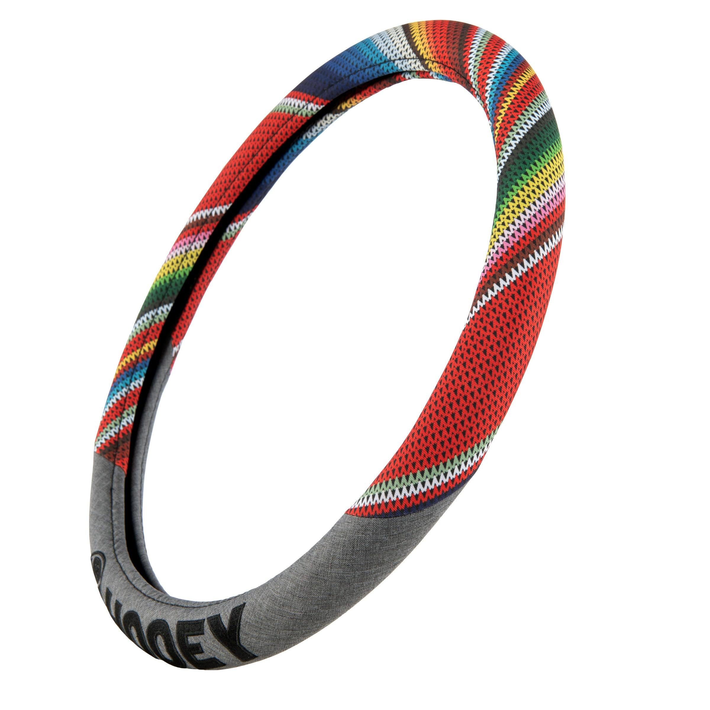 Grey/Serape Steering Wheel Cover