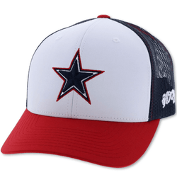 "Dallas Cowboys" Hat w/ Star Logo (Red/White/Blue)