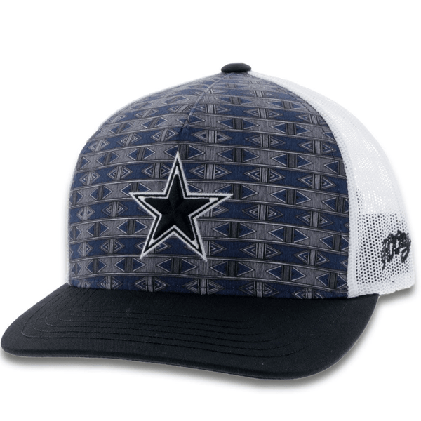 YOUTH Dallas Cowboys" Hat (Navy/Aztec)